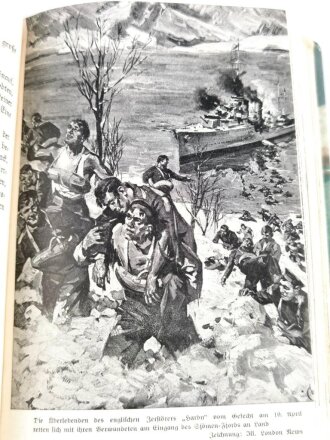 "Narvik - Vom Heldenkampf deutscher Zerstörer" datiert 1940, 408 Seiten, DIN A5, gebraucht