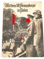"Mit dem XIII. Armeekorps in Polen" ein Erinnerungsbuch, datiert 1940, gebraucht, über DIN A4