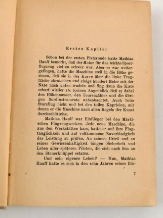 "Kameraden zwischen Himmel und Erde" datiert 1938, 252 Seiten, DIN A5, gebraucht