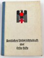 "Amtliches Unterrichtsbuch über Erste Hilfe", datiert 1941, 263 Seiten, gebraucht