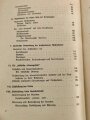 "Amtliches Unterrichtsbuch über Erste Hilfe", datiert 1941, 263 Seiten, gebraucht