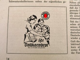 "DRK-Arbeitsbrief" Nummer 1, Januar 1944, DIN A4