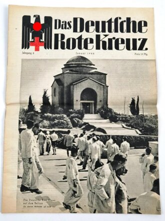 "Das Deutsche Rote Kreuz", Jahrgang 8, Januar 1944, über DIN A4