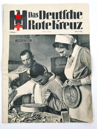 "Das Deutsche Rote Kreuz", Jahrgang 7, Juli 1943, über DIN A4
