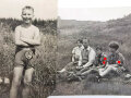 Fotos eines Angehörigen der Hitler-Jugend, das grössere 7 x 11,5cm