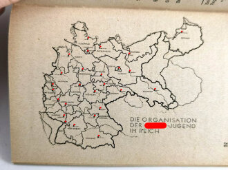 "Mein Dienst - Merkbuch der Hitler Jugend 1938-1939" 62 Seiten, DIN A5, ungebraucht