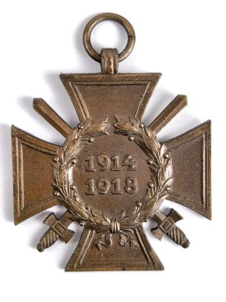 Ehrenkreuz für Frontkämpfer mit Hersteller R.V. Pforzheim 29