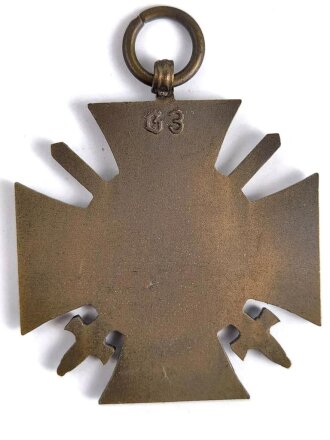 Ehrenkreuz für Frontkämpfer mit Hersteller G 3