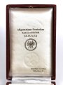 Verdienstmedaille des ADAC für sportliche Organsisation im Etui mit Miniatur an Nadel