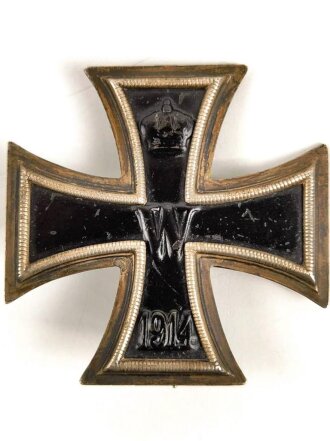 Eisernes Kreuz 1. Klasse 1914, Rückseitig mit...