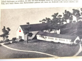 Reichsjugendführung der NSDAP, Gebiet Hochland, "Schafft Heime für die Hitlerjugend" DIN A4, etwa 55 Seiten