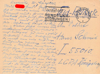 Ansichtskarte "Generalfeldmarschall Rommel,...