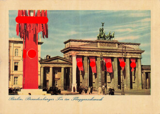 Ansichtskarte "Berlin, Brandenburger Tor im...