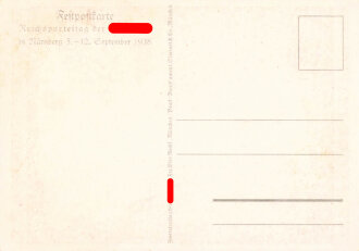 Ansichtskarte "Reichsparteitag 1938 Nürnberg"
