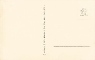 Ansichtskarte "Berlin 1937 Austellung - Gebt mir vier Jahre Zeit"