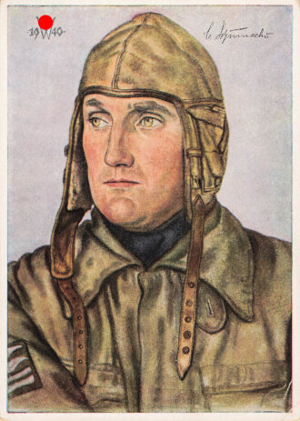 Ansichtskarte "W. Willrich - Oberstleutnant Schumacher"