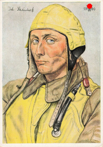 Ansichtskarte "W. Willrich - Oberstleutnant Steinhoff"