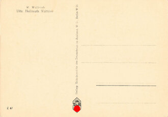 Ansichtskarte "W.Willrich - Uffz. Hellmuth...