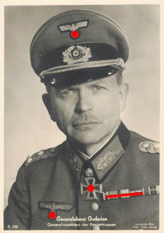Ansichtskarte "Generaloberst Guderian -...