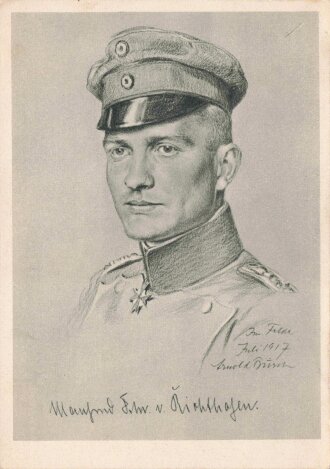 Ansichtskarte "Manfred von Richthofen"