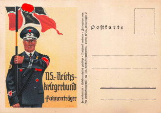 Ansichtskarte "NS.-Reichskriegerbund Fahnenträger"
