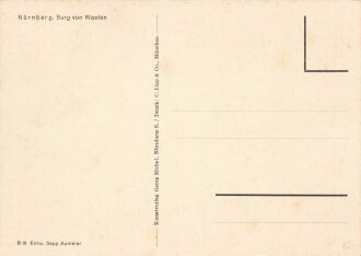 Ansichtskarte "Zur Erinnerung an Nürnberg - Die...