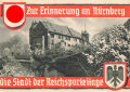 Ansichtskarte "Zur Erinnerung an Nürnberg - Die Stadt der Reichsparteitage"