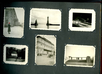 Fotoalbum eines Angehörigen der SS Panzerjäger Abteilung der SS Division " Das Reich" Etwa 80 Fotos mit militärischem Bezug