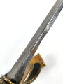 Jagdlicher Hirschfänger, aus Teilen zusammengestelltes Stück. Die Klinge vermutlich vor 1850- Gesamtlänge 55cm