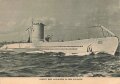Ansichtskarte "U-Boot beim Auslaufen in den Atlantik"