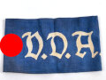 "Volksbund für das Deutschtum im Ausland" ( VDA ) Armbinde , getragenes Stück