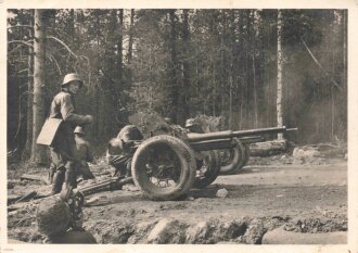 Ansichtskarte "Kampf der SS-Gebirgsdivsion Nord in...