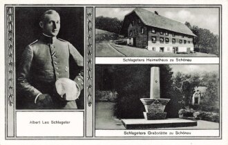 Ansichtskarte "Albert Leo Schlageter"