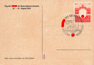 Ansichtskarte "Tag der NSDAP Im Generalgouvernement 13.-15. August 1943"
