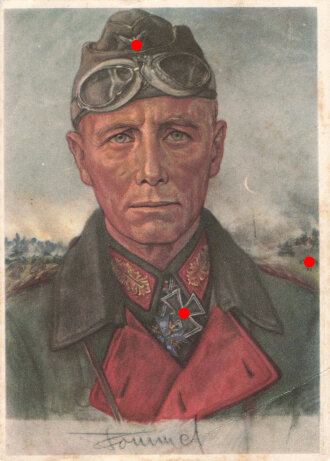Ansichtskarte "W.Willrich - Generalmajor Rommel"