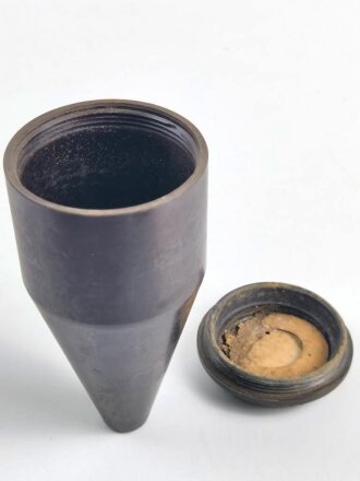 Luftwaffe "Zünderbüchse 3" für Bordwaffenmunition, Raketen-Doppelzünder S/60 (R-Dopp.Z. S/60),  Gesamthöhe 14,5cm