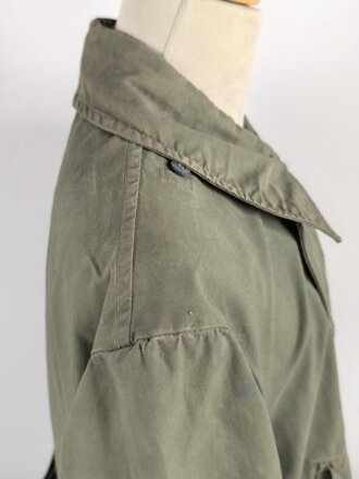 Windbluse alter Art  für Gebirgstruppen der Wehrmacht. Getragenes Stück in gutem Gesamtzustand