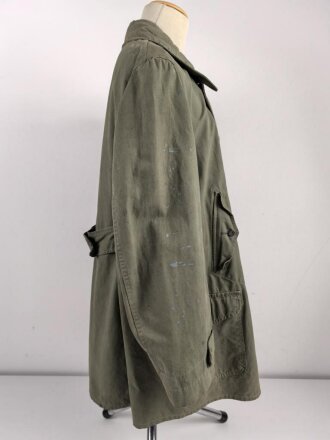 Windbluse alter Art  für Gebirgstruppen der Wehrmacht. Getragenes Stück in gutem Gesamtzustand