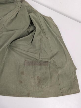 Windbluse alter Art  für Gebirgstruppen der Wehrmacht. Getragenes Stück in gutem Gesamtzustand