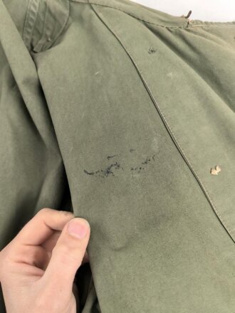 Windbluse alter Art  für Gebirgstruppen der Wehrmacht. Getragenes Stück in gutem Gesamtzustand