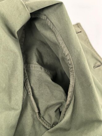 Windbluse alter Art  für Gebirgstruppen der Wehrmacht. Getragenes Stück in gutem Gesamtzustand