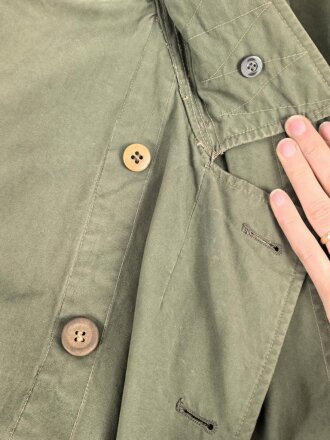 Windbluse alter Art  für Gebirgstruppen der Wehrmacht. Getragenes Stück in gutem Gesamtzustand