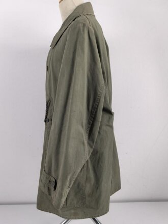 Windbluse alter Art  für Gebirgstruppen der Wehrmacht. Getragenes Stück in gutem Gesamtzustand