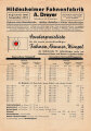 Sonderpreisliste der Hildesheimer Fahnenfabrik A. Dreyer für die vorschriftsmäßigen Fahnen, Banner, Wimpel, inklusive Dokument über Reichsbundfahne von 1939