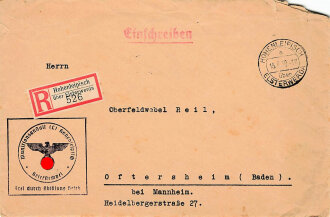 Luftmunitionsanstalt Hohenleipisch. Briefverkehr...