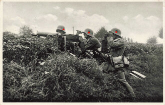 Ansichtskarte "Unser Reichsheer - Schweres M.G. in Feuerstellung"