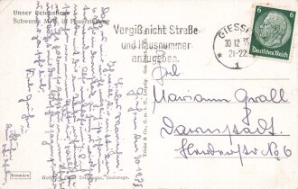 Ansichtskarte "Unser Reichsheer - Schweres M.G. in Feuerstellung"