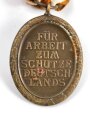 Deutsches Schutzwall Ehrenzeichen am Band, Buntmetall