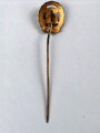 Miniatur, Deutsches Reichssportabzeichen DRL in Gold, Wernstein Jena, Größe 16 mm