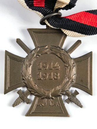 Ehrenkreuz für Frontkämpfer am Band mit Hersteller G 19